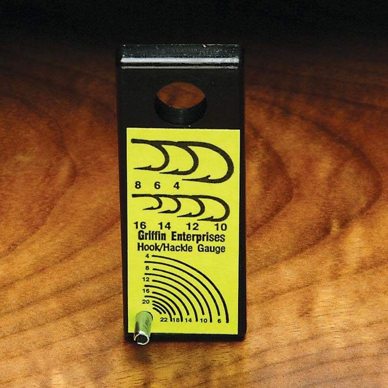 Griffin Hook & Hackle Gauge Yellow Dog Flyfishing