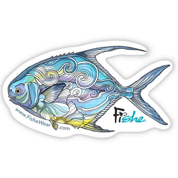 Fishe Stickers |  | Permit Paradise