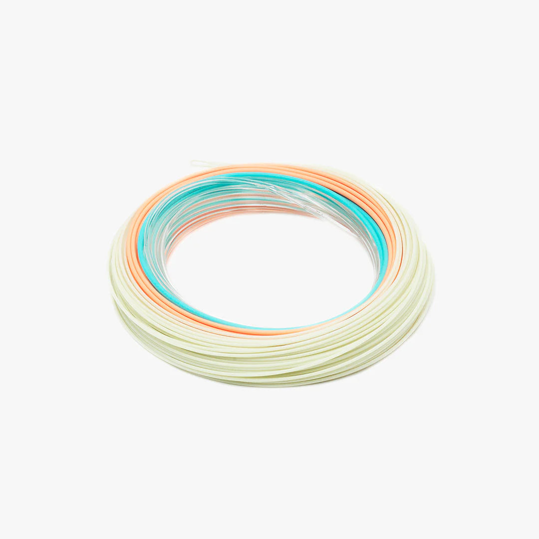 Rio Elite Flats Pro Fly Line - WF10F - Aqua/Orange/Sand