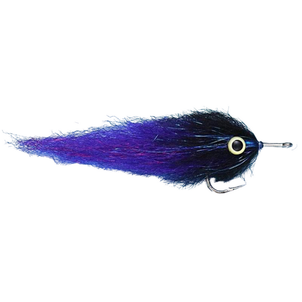Tarpon Streamer - Black/Purple - Size 2/0