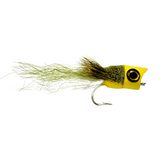 Mason's Topwater Slaughter Popper - Olive/Yellow