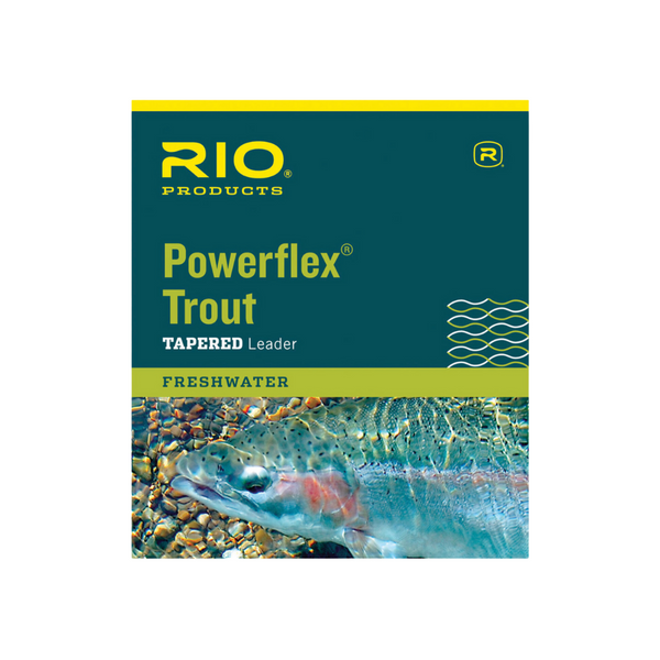 RIO Powerflex Trout 7.5' Leader - Single Pack