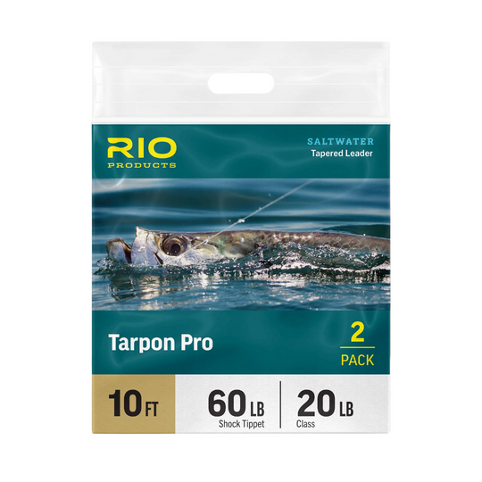 RIO Tarpon Pro 10' Leader - 2 Pack