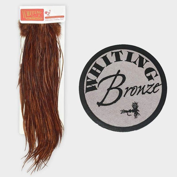 Whiting Farms Rooster Saddle - Bronze Grade