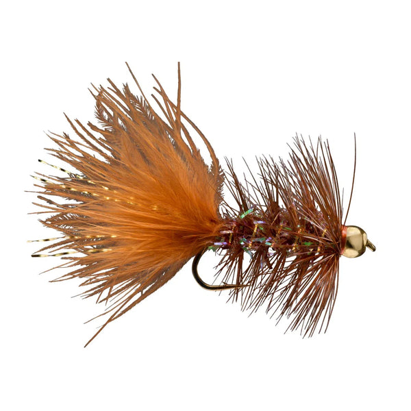 Bead Head Crystal Bugger - Brown