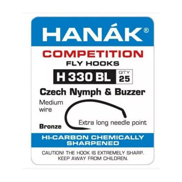 Hanak H 330 BL Czech Nymph and Buzzer Hook |  