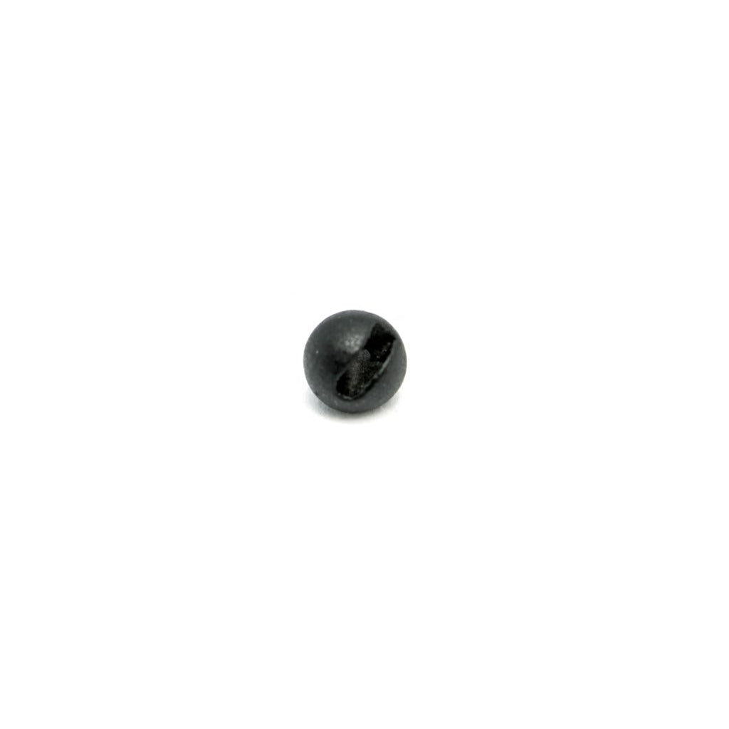 Fulling Mill Slotted Tungsten Beads 25 Pack |  | Black